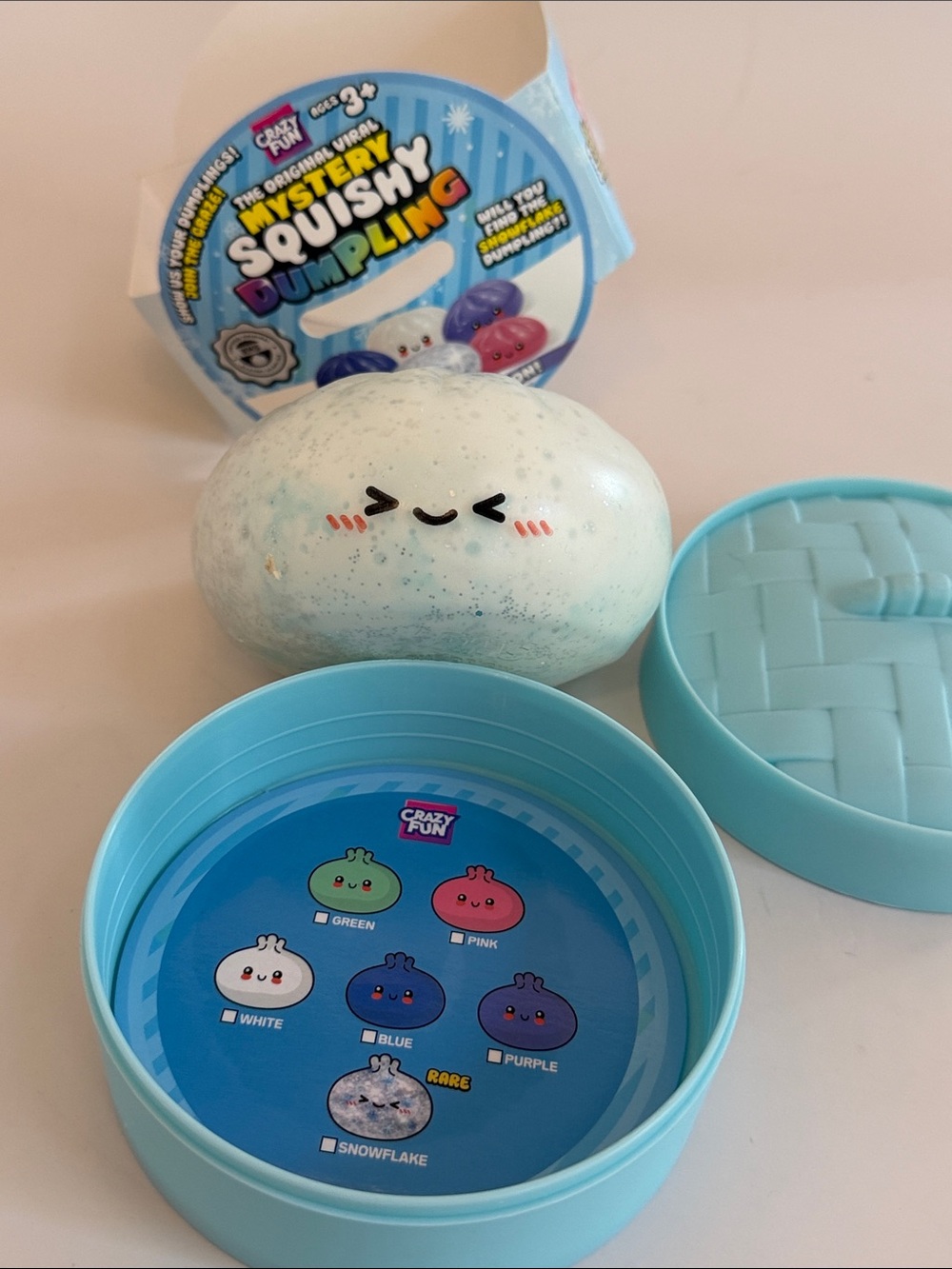 Rms dumpling -RARE-Squishy Dumpling Mystery  - Snowflake